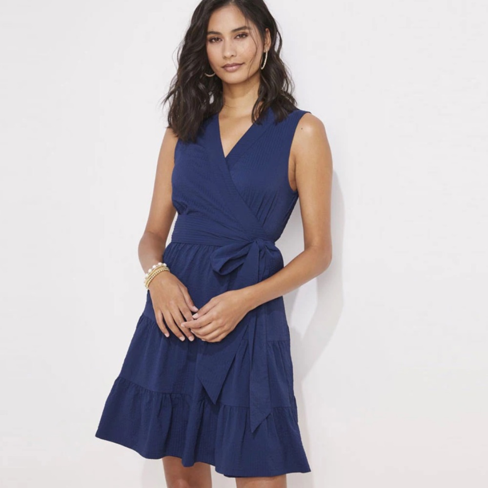NWT Vineyard Vines Harbor Wrap Dress